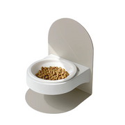 Magnetic Adjustable Ceramic Cat Bowl Stand with Adjustable Height