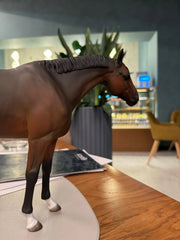 Painted Pushkin Gelding – Traditional Scale Resin Model Horse, 21 cm, Hand-Painted Collector’s Masterpiece