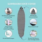 Surfboard Sock Cover – Lightweight Stretch Protection for Your Board