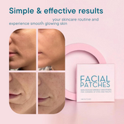 Anti-Wrinkle Facial Patches – Eye & Mouth Tape for Crow’s Feet & Smile Lines, 144 Pcs