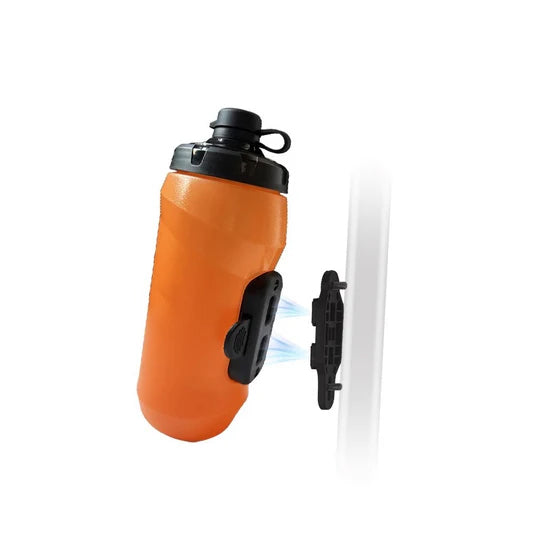 Rotating Bike Bottle – Quick-Release Magnetic Mount System