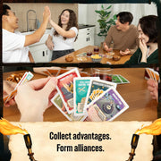Survivor Card Game | Official Party Game | 8+ Years | 3–6 Players