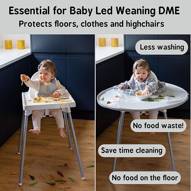 One-Piece Bib and Tray Set – Weaning Aid for Babies | Suitable for 6 Months to 2 Years
