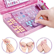 Kids Creative Nail Art Set – Safe & Fun DIY Stick-On Nails for Children’s Imaginative Play