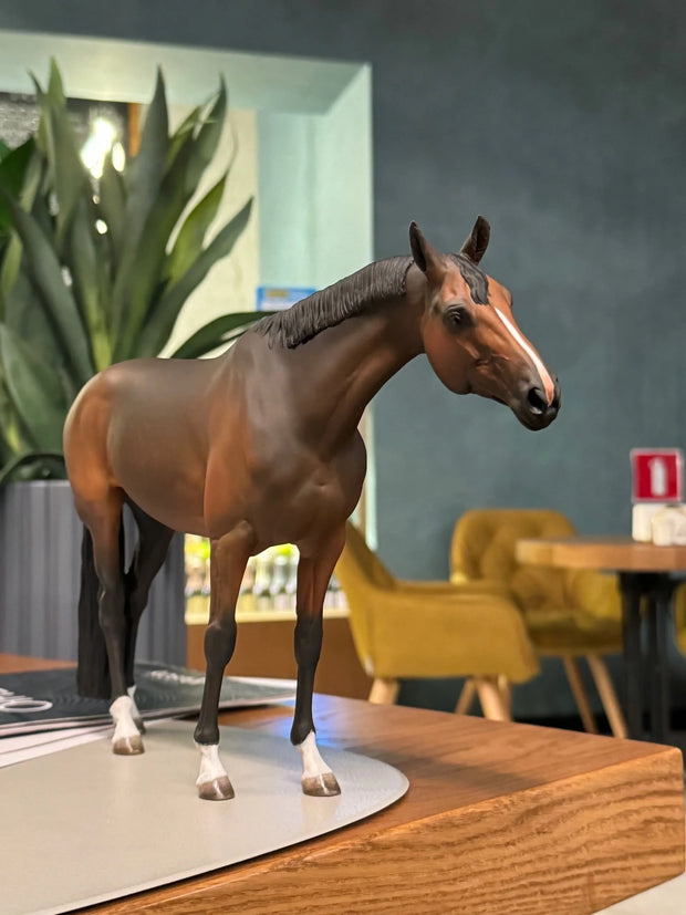Painted Pushkin Gelding – Traditional Scale Resin Model Horse, 21 cm, Hand-Painted Collector’s Masterpiece