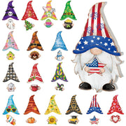 Interchangeable Magnetic Gnome Door & Wall Décor Set – 31-Piece Playful Wooden Gnome
