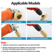 Diamond Finger and Arc Wheels – BL-TL478 for Marble & Quartz Countertop Polishing