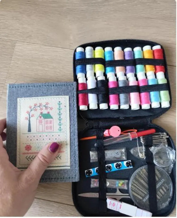 Handmade Embroidery Stitch Book – DIY Stitch Guide & Pattern Chart