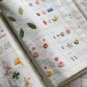 Handmade Embroidery Stitch Book – DIY Stitch Guide & Pattern Chart