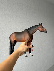 Painted Pushkin Gelding – Traditional Scale Resin Model Horse, 21 cm, Hand-Painted Collector’s Masterpiece