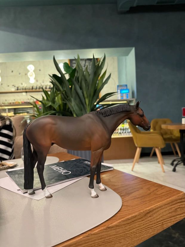 Painted Pushkin Gelding – Traditional Scale Resin Model Horse, 21 cm, Hand-Painted Collector’s Masterpiece