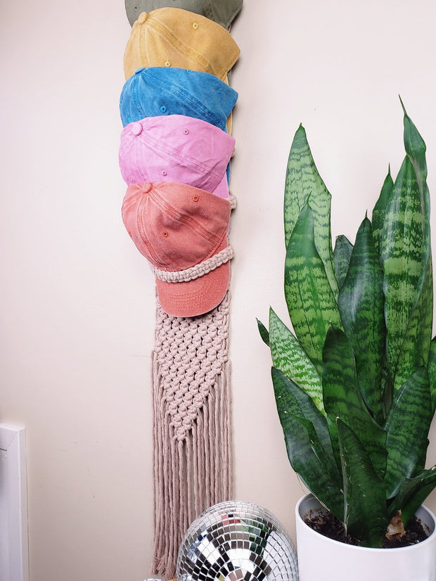 🧢 Handwoven Baseball Cap Hanger