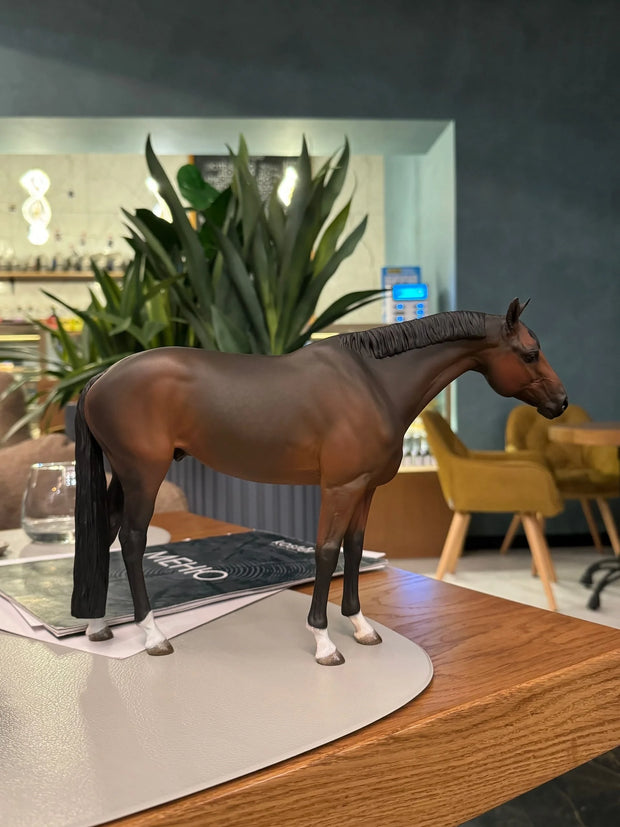 Painted Pushkin Gelding – Traditional Scale Resin Model Horse, 21 cm, Hand-Painted Collector’s Masterpiece